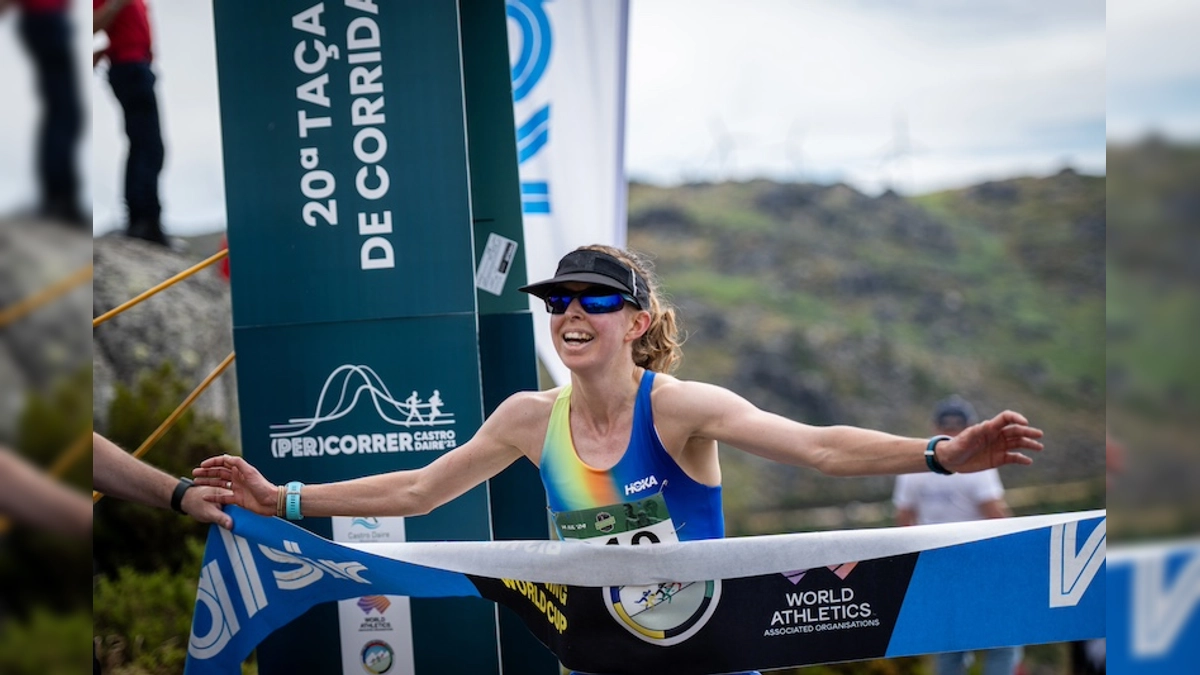 Resultados del Montemuro Vertical Run 2024: Scout Adkin y Lukas Ehrle Triunfan en 10,2 km con Desnivel de 1.090 m en Castro Daire, Portugal