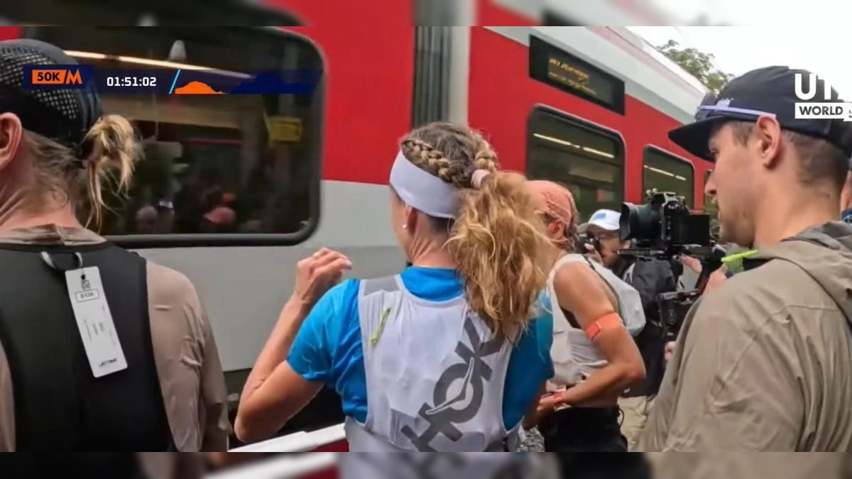 La OCC UTMB 2025: Incidente en el paso a nivel detiene a Sara Alonso y Judith Wyder en la carrera de 61 km con victoria de Jim Walmsley