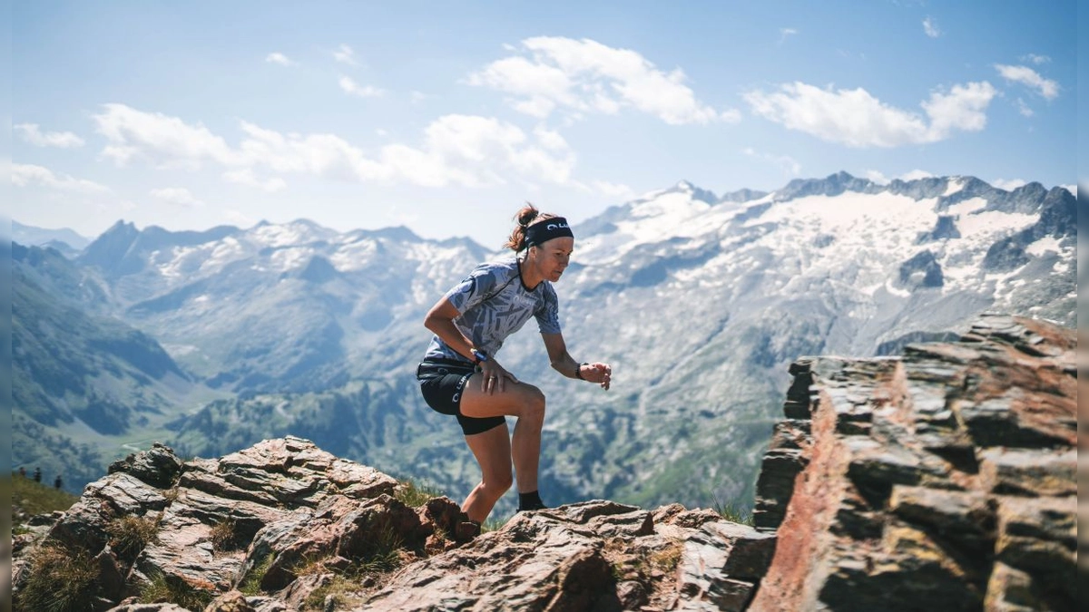 Daniel Izquierdo y Carrodilla Cabestre Brillan en el Kilómetro Vertical del Gran Trail Trangoworld Aneto-Posets 2024