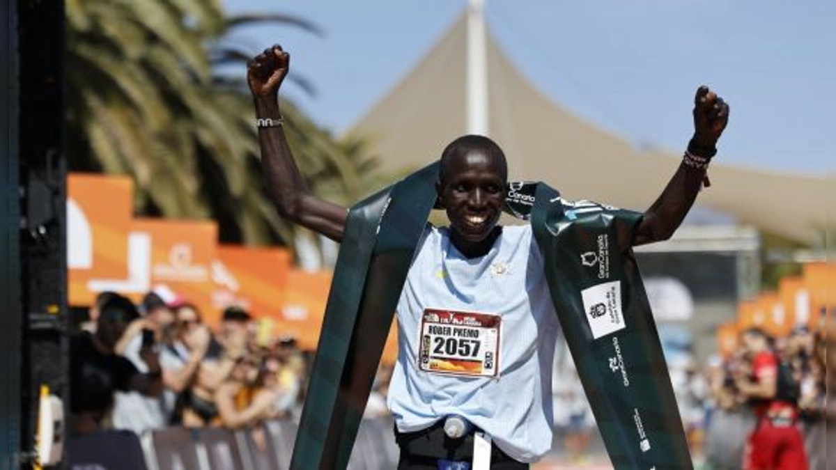 Robert Pkemoi y Jennifer Lichter triunfan en la Maratón Transgrancanaria 2024: 46 km y 1.875 m de desnivel en condiciones extremas