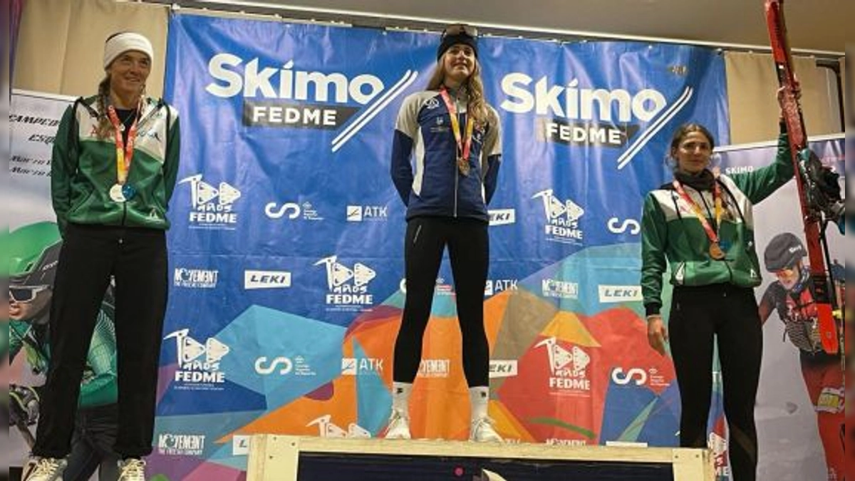 Malen Osa y Antonio Alcalde conquistan el Campeonato de España de Skimo en Sierra Nevada bajo adversidades climáticas - 9 marzo 2024