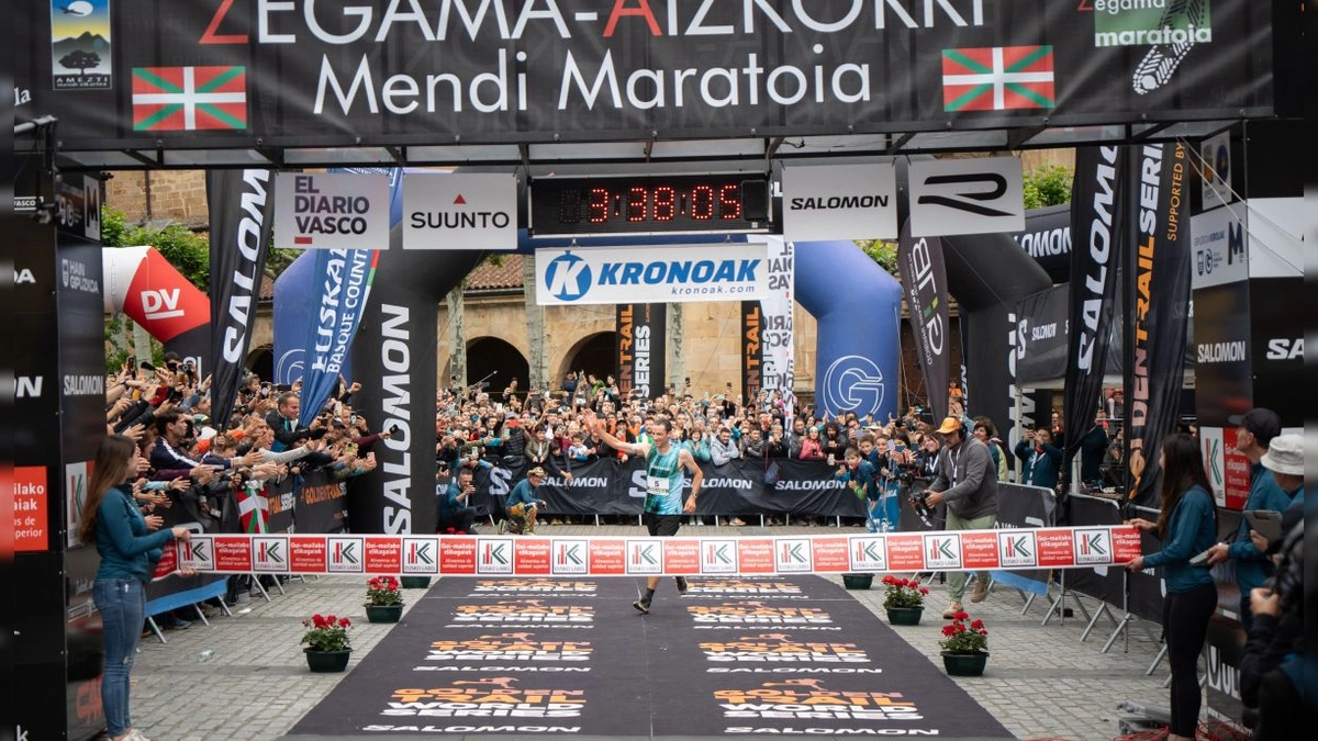 Kilian Jornet Gana su 11ª Zegama-Aizkorri con 3:38:07 en una Carrera de 42,195 km y 5.472 m de Desnivel