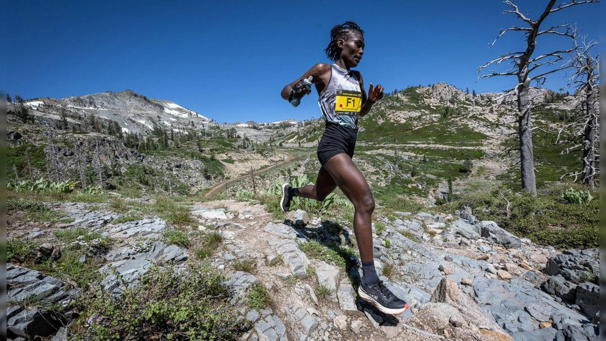 Skyrace Broken Arrow 2025: Joyce Njeru y Elhousine Elazzaoui baten récords en 23 km bajo condiciones extremas en Palisades Tahoe