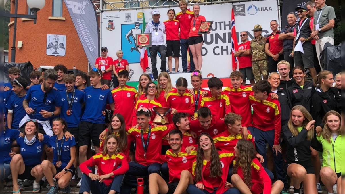 España triunfa con 18 medallas en el Mundial Juvenil de Skyrunning 2025 en Fonte Cerreto, Apeninos