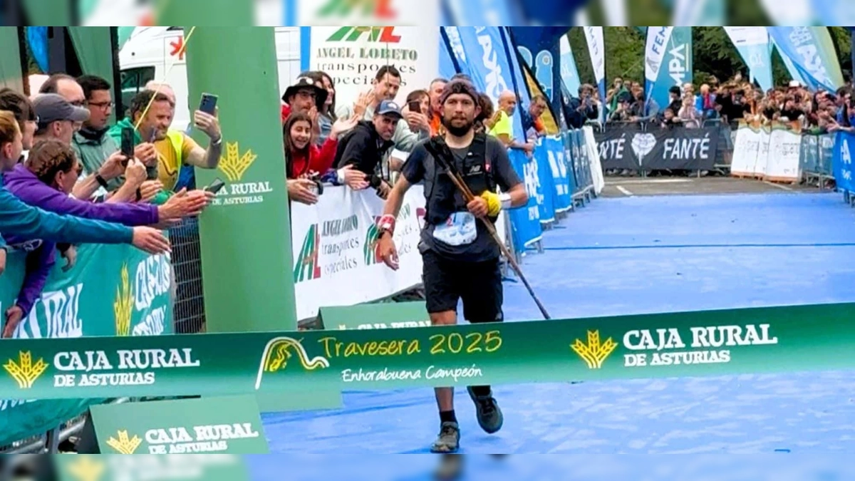 Manuel Merillas consigue su 7ª victoria en la dura Travesera Picos de Europa 2025 bajo lluvia y barro – Maud Combarieu domina en femenino en 74 km y 6.500 m+ de recorrido