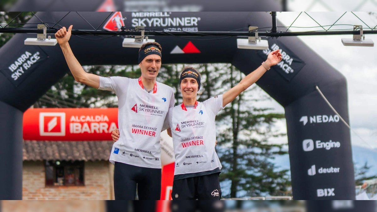 Ibarra Skyrace 2025: Triunfo histórico de Alain Santamaria y Naiara Irigoyen en el volcán Imbabura, Ecuador, con 21 km y 2.100 m de desnivel positivo