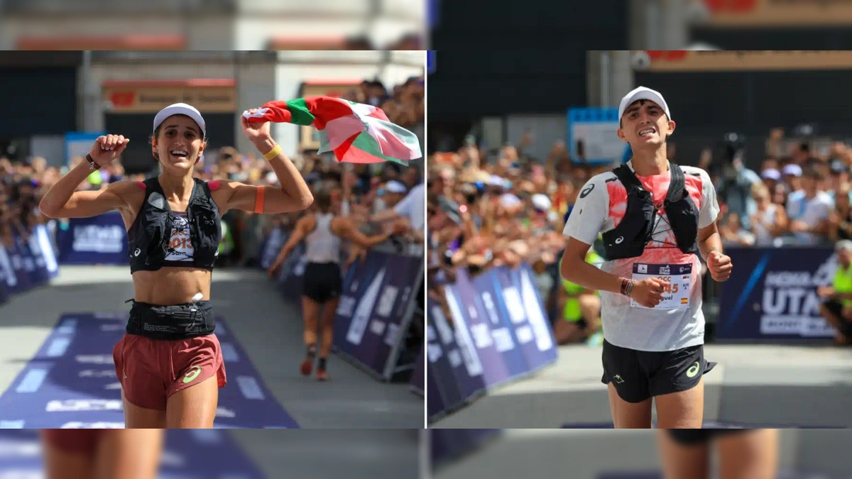 OCC 2026: Sara Alonso y Miguel Benítez suben al podio en Chamonix tras 61,4 km de trail running