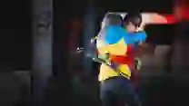 Ana Alonso y Oriol Cardona conquistan el oro en relevos mixtos del Campeonato de Europa de Esquí de Montaña en Chamonix