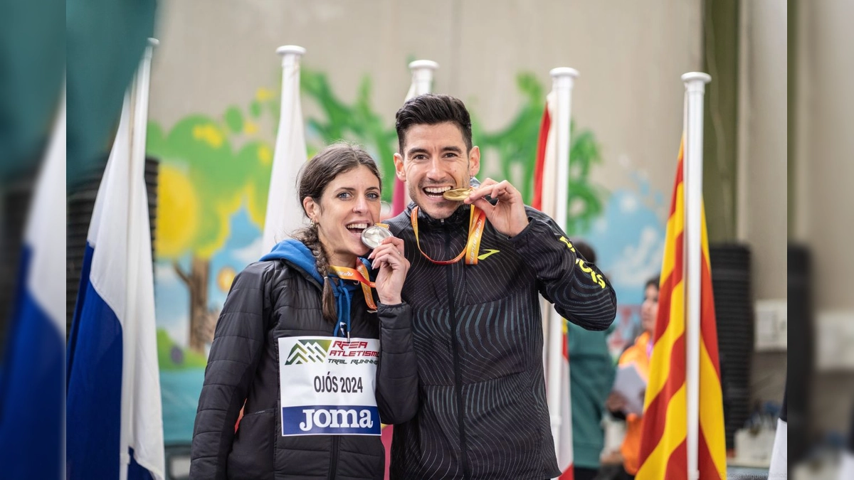 Álex García y Julia Font de Brooks Triunfan en el Campeonato de España de Trail Corto en Murcia: 21 km y 1200 m de Desnivel