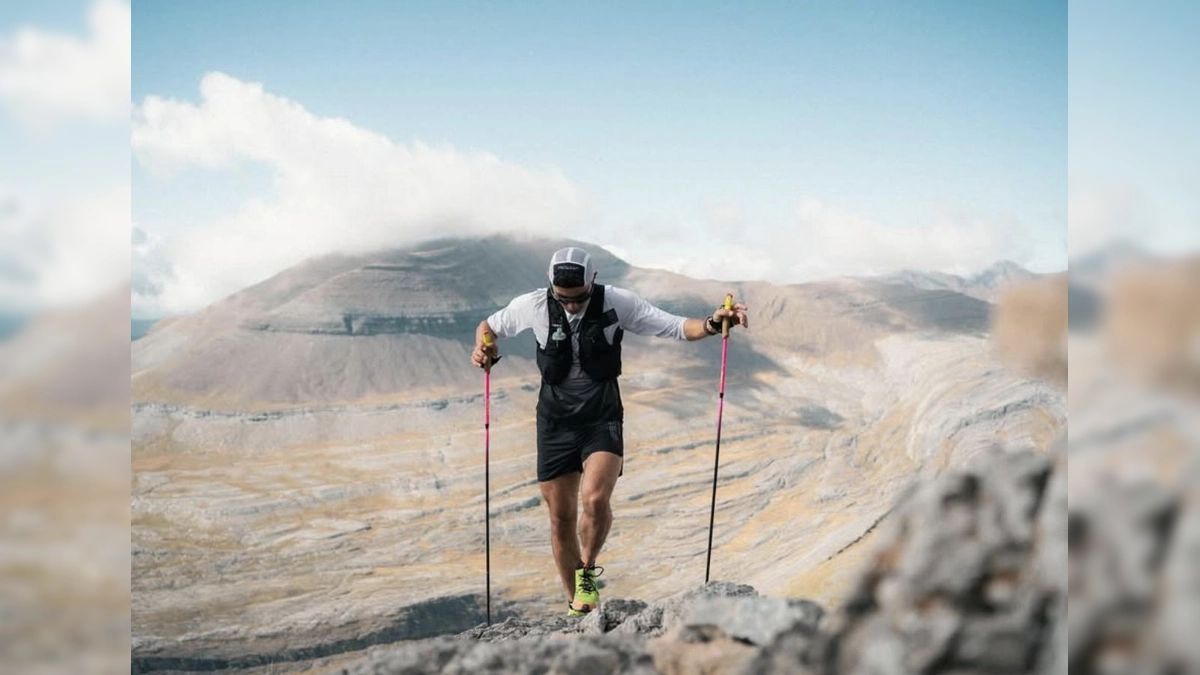 Dani Izquierdo bate récord en Monte Perdido el 18 de octubre: 4h16m40s en 40 km y 2400 m de desnivel en los Pirineos