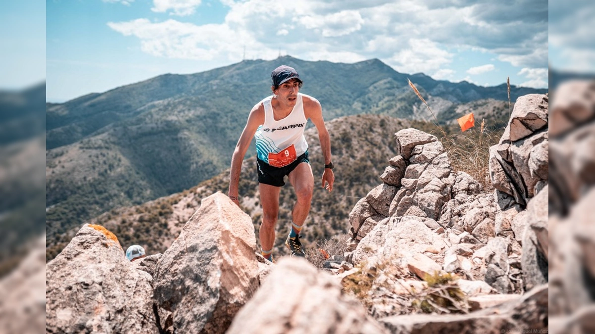 Antonio Martínez Pérez, líder del Spartan Trail World Championship, compite en Suecia en la carrera Kia Fjällmaraton de 45 kilómetros