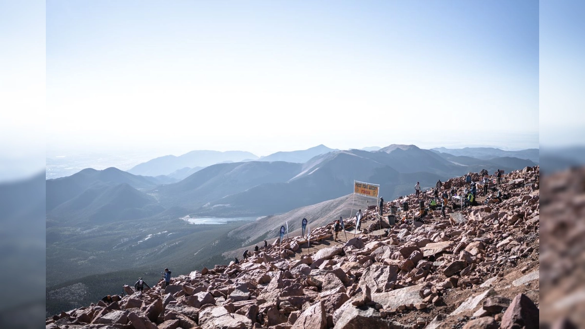 Desafío en las Golden Trail Series: Atletas Listos para Romper el Récord de 30 A�ños en la Carrera Pikes Peak de 21 Kilómetros