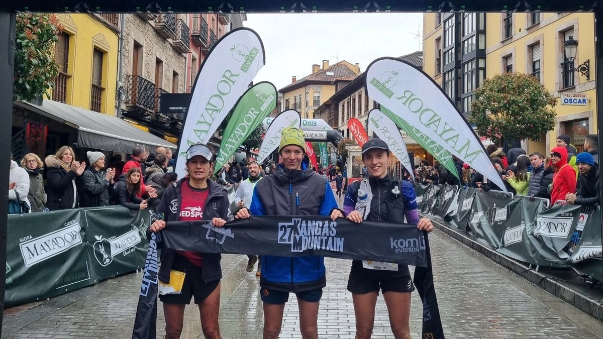 Kangas Mountain 2024 en Cangas de Onís: Récord de 2.300 atletas desafiando lluvia y nieve en 10ª edición