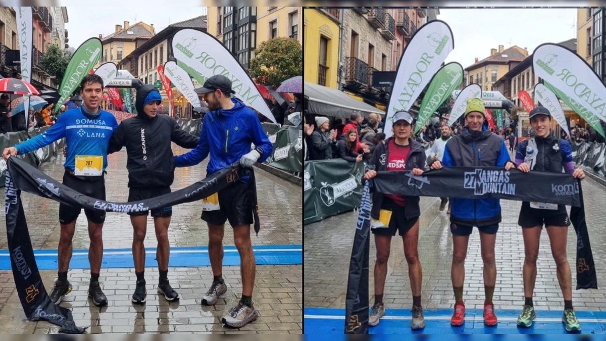 Resultados de la Kangas Mountain: Triunfos de Marcos Villamuera y Marta Martínez en los 33 km y 3.800 m de desnivel