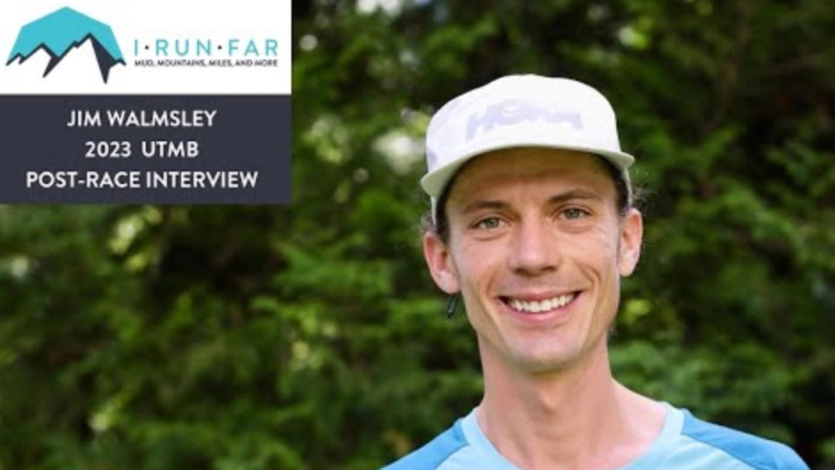 🎥 iRunFar - Entrevista con Jim Walmsley, campeón de la UTMB 2023: "Intenté ser paciente y cuidarme en las partes más duras de la carrera"