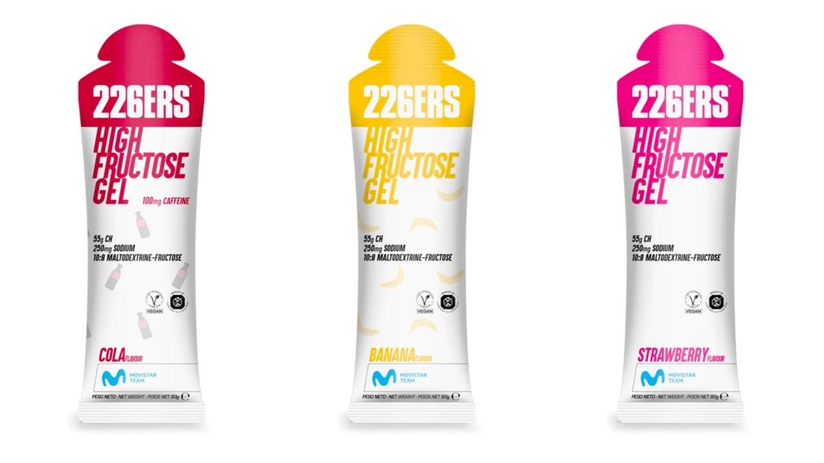 🍫 226ERS lanza nuevos productos HIGH FRUCTOSE GEL y HIGH FRUCTOSE ENERGY DRINK: La energía deportiva a base de maltodextrina y fructosa