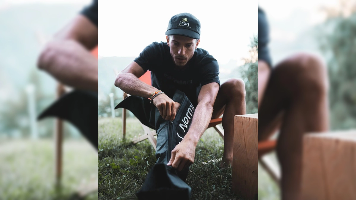 Mathieu Blanchard en la recta final de su preparación para la carrera UTMB: descanso, alimentación sana y uso de botas de compresión son claves