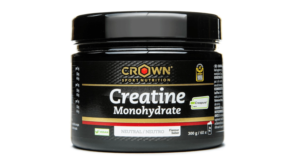 Crown Creatina Monohidrato Creapure: Mejora tu rendimiento deportivo y acelera la recuperación post-entrenamiento