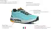 👟 Spin Planet Azure de Scarpa: La Zapatilla de Trail Running Sostenible y de Alto Rendimiento Hecho 100% de Materiales Reciclados