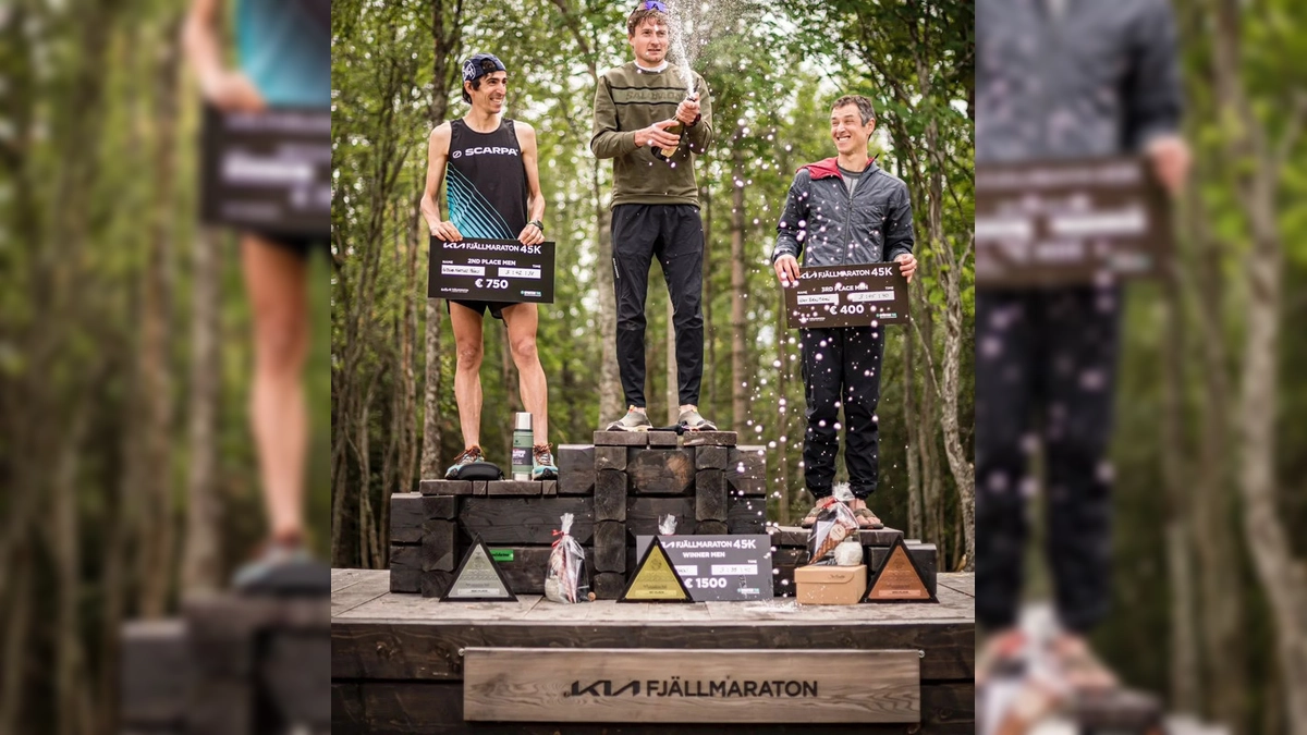 Antonio Martínez Pérez queda segundo lugar en la carrera Kia Fjällmaraton del Spartan Trail World Championship