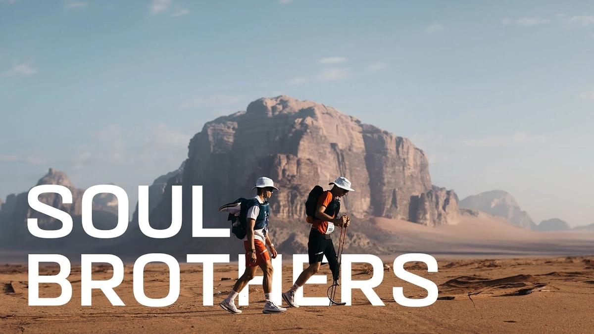 🎥 Mathieu y Luca Blanchard: Fraternidad y Superación en el Half Marathon des Sables de 150 km en el Desierto de Wadi Rum