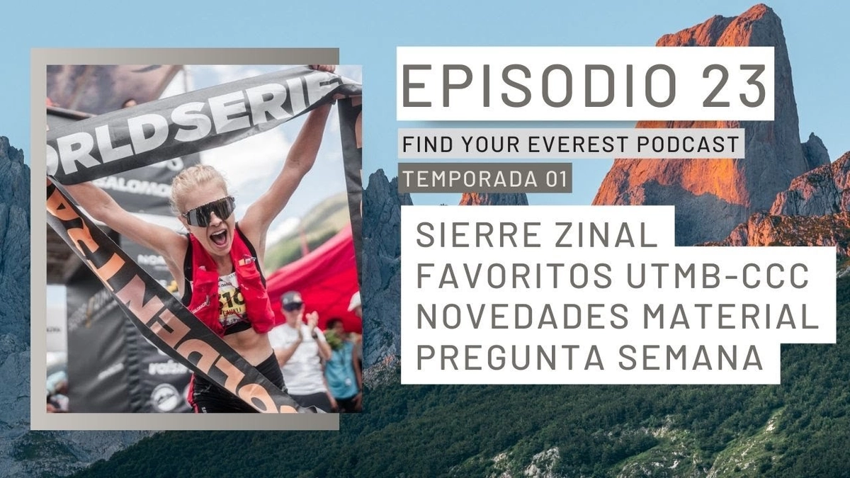 🎙️ Análisis de la carrera de Sierre Zinal y favoritos para el UTMB-CCC y UTMB-OCC en el nuevo episodio de Find Your Everest