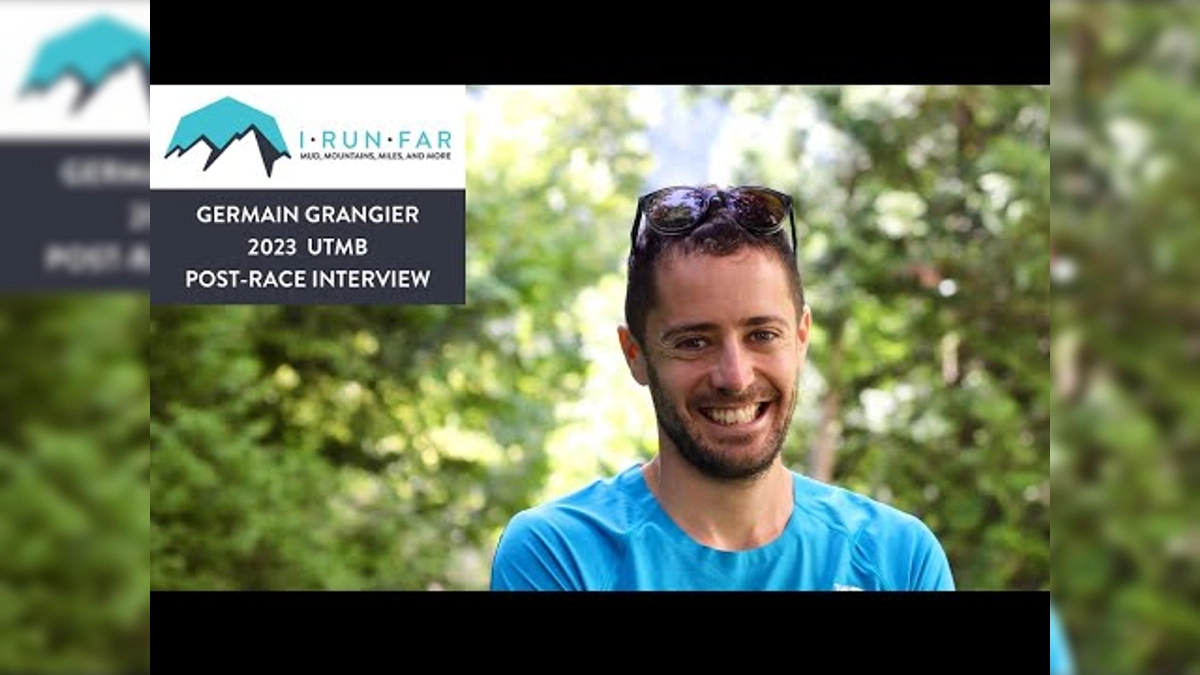 🎥 Entrevista a Germain Grangier, tercer puesto en la UTMB 2023: "Las condiciones fueron bastante perfectas"