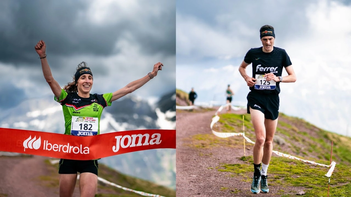 Vlog  Alain Santamaría y Naiara Irigoyen - Campeonato España RFEA Subida Vertical Canfranc 2025: Naiara Irigoyen Triunfa en Ascenso Técnico con 20°C y Clima Ideal