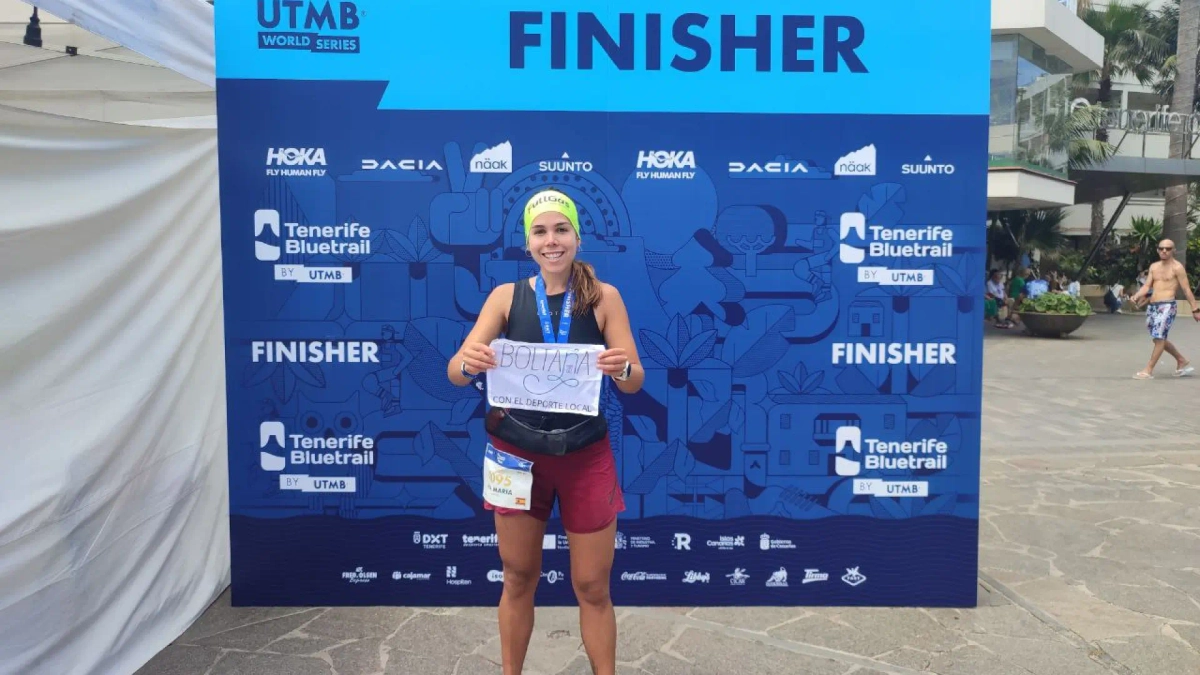 Ana María Humanes: Cuarta en la Tenerife Blue Trail 24K con 2:46.36 horas y 1.400 metros de desnivel