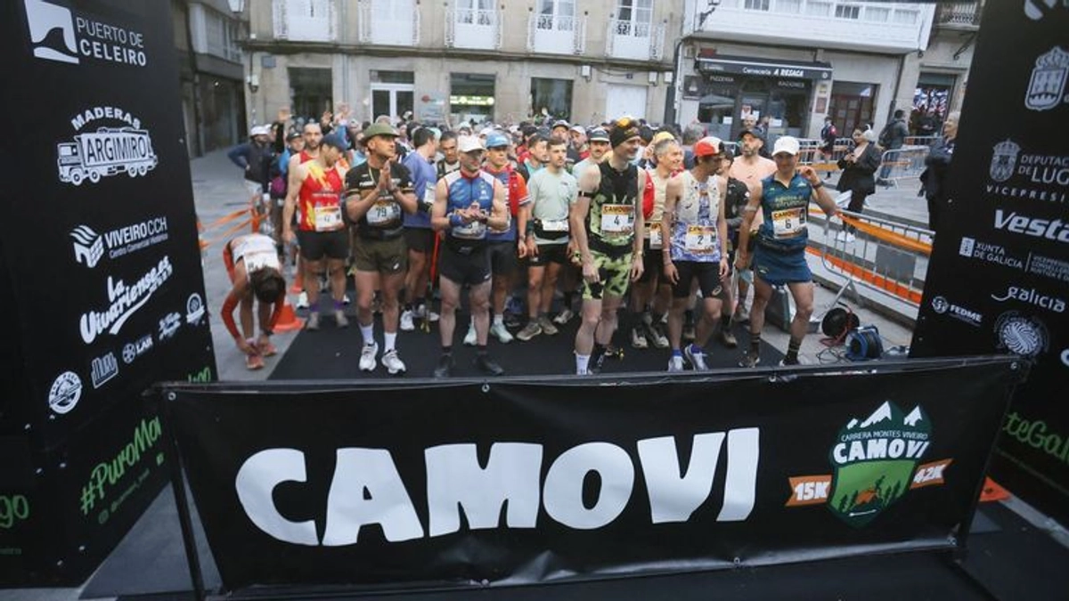 Récord histórico de Alain Santamaría en el Maratón de Montaña Camovi 2026 en Viveiro: 42 km y 2.600 m de desnivel en 3h30m40s