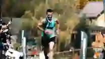 Elhousine Elazzaoui Hace Historia: Primer Africano en Ganar la Golden Trail World Series 2024 en Suiza con un Tiempo de 1:50:18