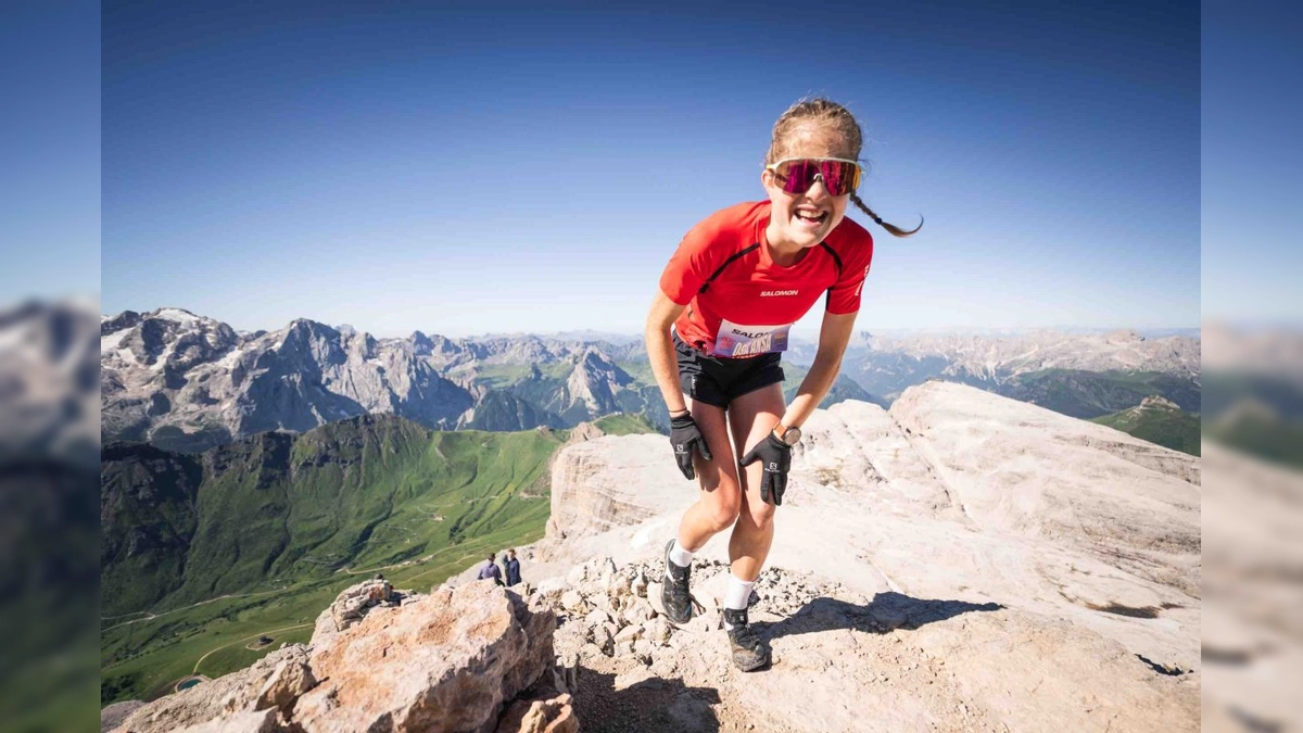 Malen Osa (cuarta) y Manu Merillas (sexto) destacan en la Dolomyths Run de las Golden Trail World Series