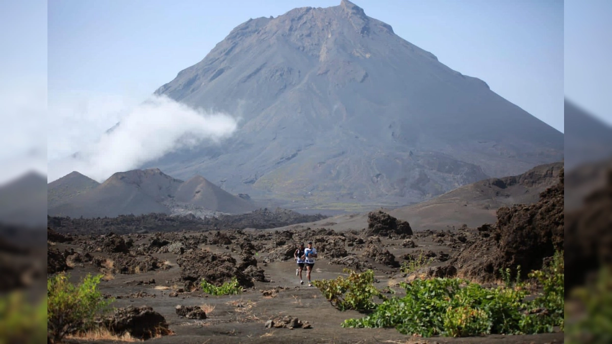 Fogo Vulcan Trail: Carrera única alrededor de un volcán en Cabo Verde