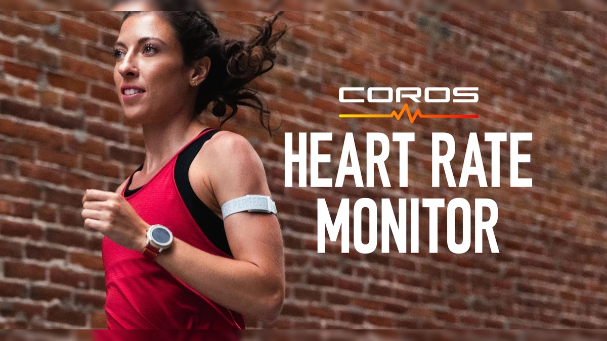 Monitor de Frecuencia Cardiaca COROS: Preciso pulsómetro sin correa pectoral compatible con Bluetooth